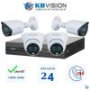 tron-bo-4-camera-kbvision-full-hd-co-mau-ban-dem - ảnh nhỏ  1