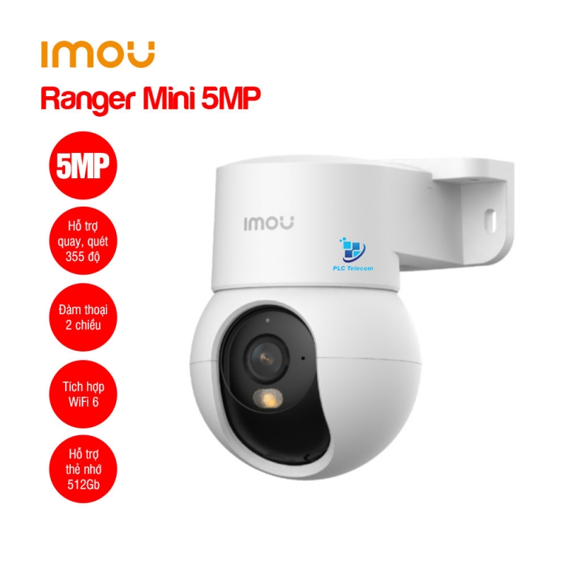 Camera Wifi trong nhà iMOU Ranger Mini 5MP